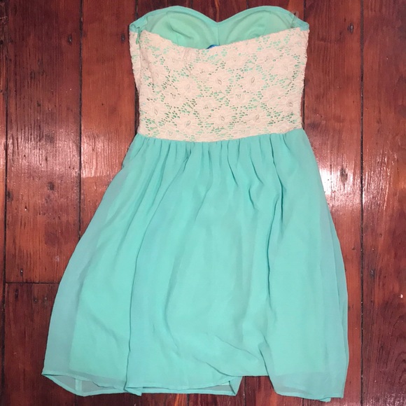 Turquoise buttons Goddess dress 👗 ✨💕 - Picture 4 of 4